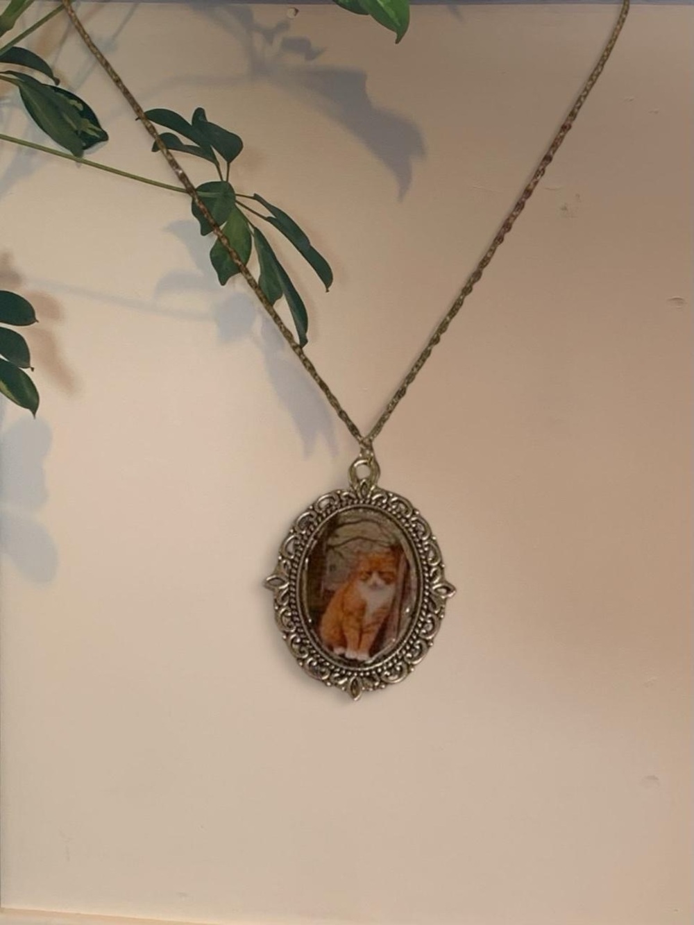 Cat Portrait Necklace